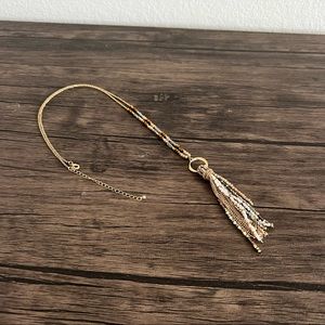 Long beaded necklace